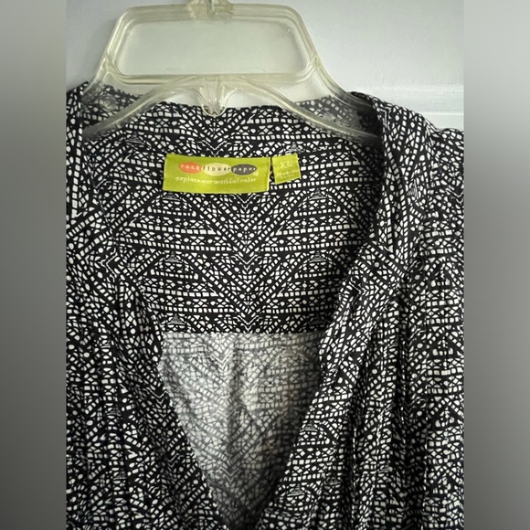 Rock Paper Flower Womens Tunic XL - Picture 2 of 6